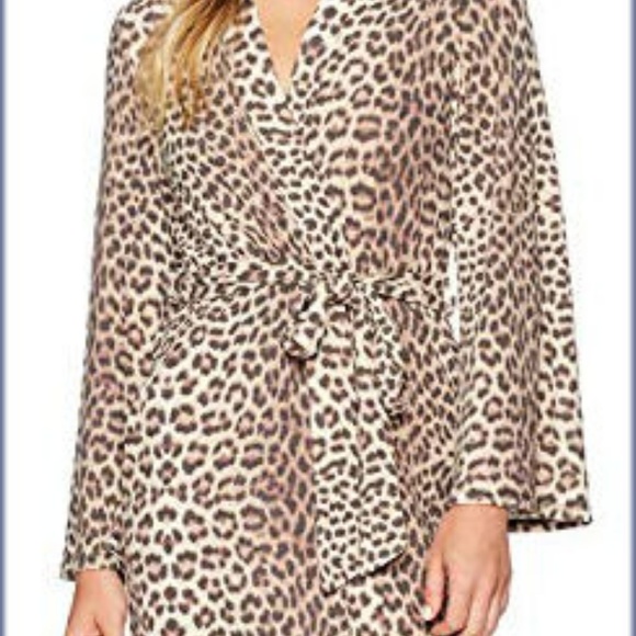 Betsey Johnson Girls Big Velvet Fleece Plush Robe